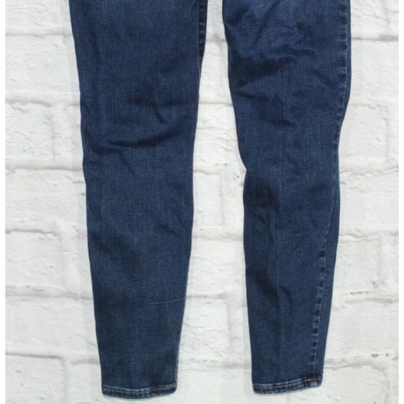 Lucky Brand Blue Cotton Denim Mid Rise Skinny Jeans Size 29 - Picture 5 of 8